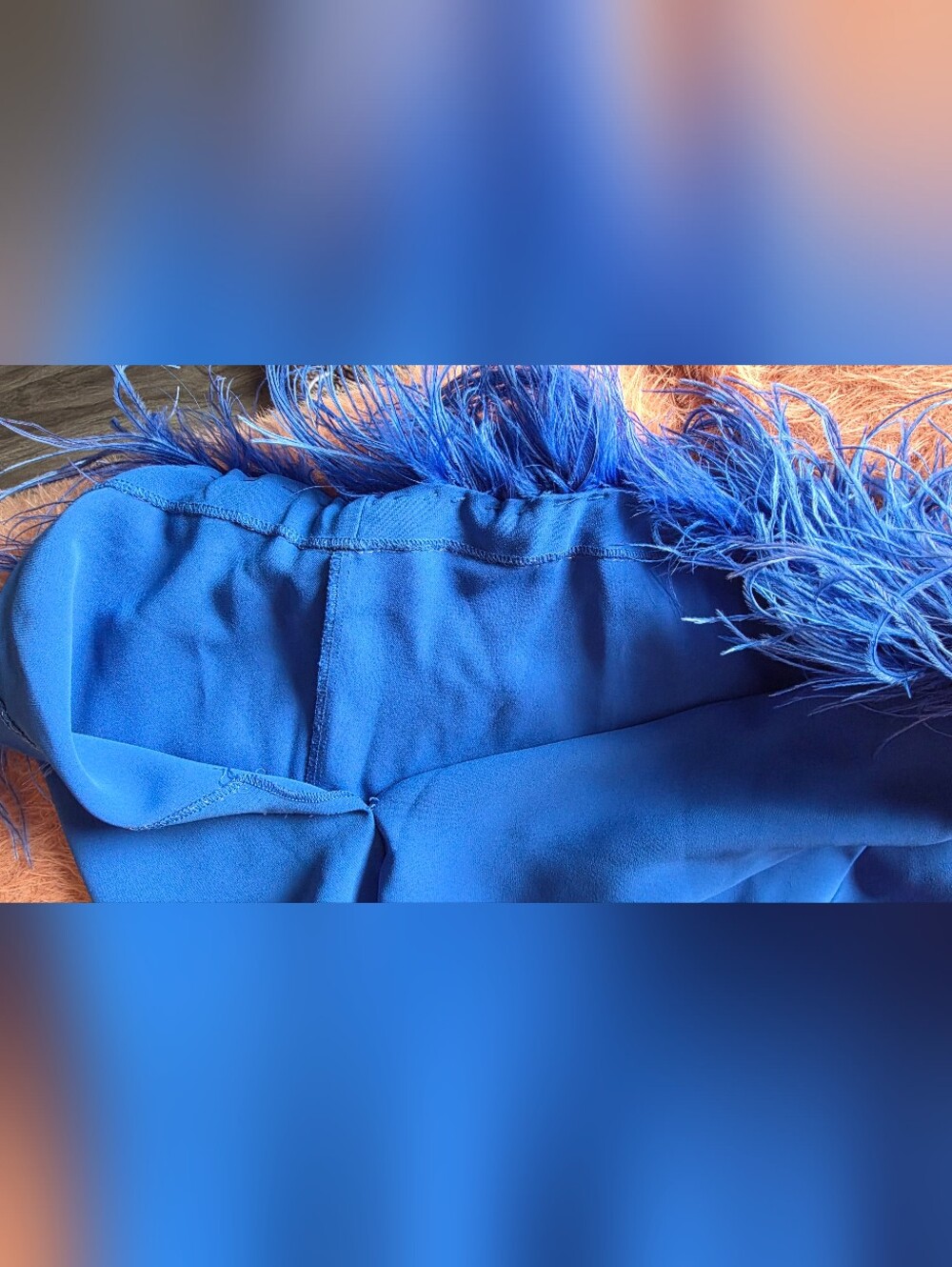 X Revolve Amanda Uprichard Simpson Midi Dress In Cobalt - Picture 8 of 9